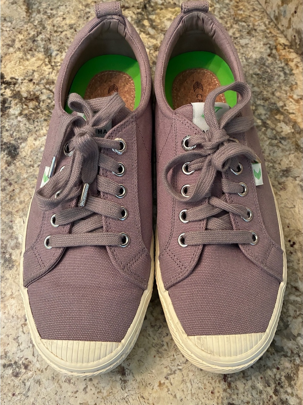 Women’s Cariuma Casual Brown/Gray Canvas Sneakers - Taupe